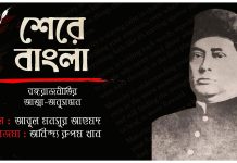 শেরে বাংলা : বঙ্গরাজনীতির আত্মা-অনুসন্ধান