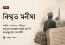 শহীদ মাওলানা সাইয়েদ মাহমুদ মোস্তাফা আল-মাদানী রহমতুল্লাহি আলাইহি