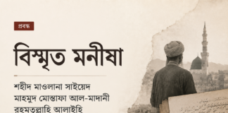 শহীদ মাওলানা সাইয়েদ মাহমুদ মোস্তাফা আল-মাদানী রহমতুল্লাহি আলাইহি