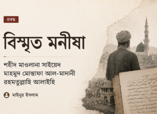 শহীদ মাওলানা সাইয়েদ মাহমুদ মোস্তাফা আল-মাদানী রহমতুল্লাহি আলাইহি